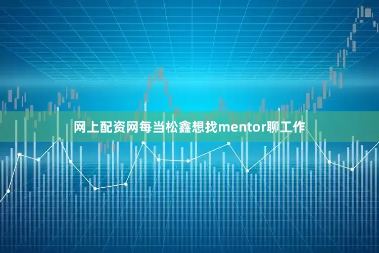 网上配资网每当松鑫想找mentor聊工作
