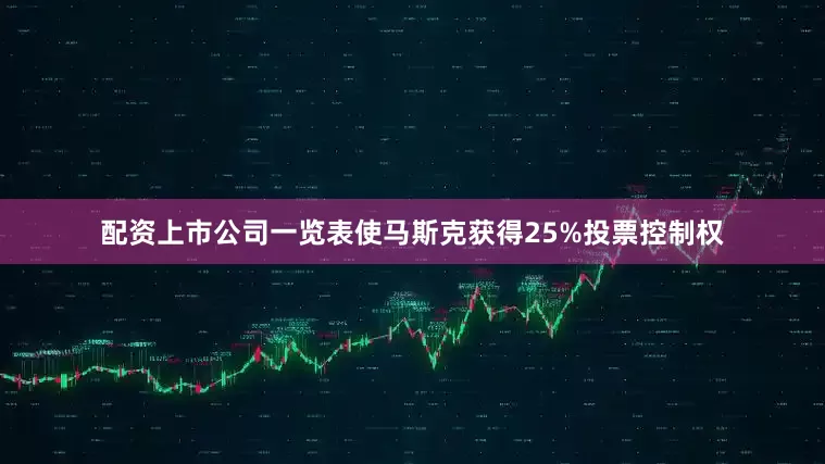 配资上市公司一览表使马斯克获得25%投票控制权